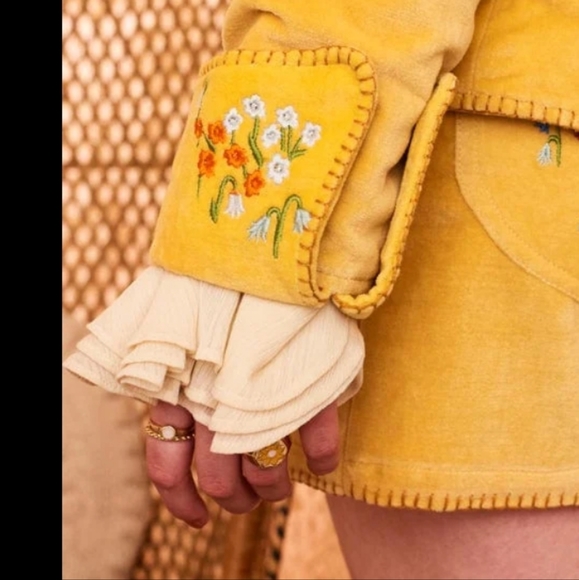 The Hippie Shake Hollywood Gold Jacket - NEW - Picture 6 of 17